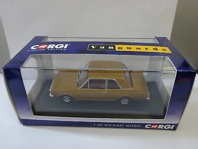 Vanguards Corgi VA04119 Ford Cortina MK2 Lotus Amber Gold Colin Chapman • £44.99