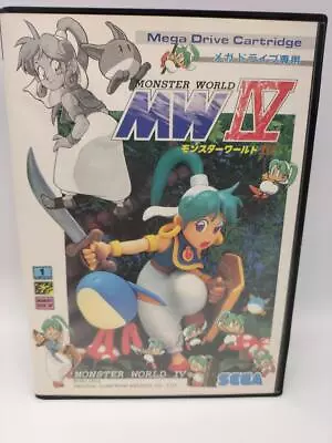 Sega Monster World Iv Mega Drive Software • $257.83