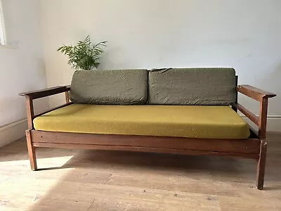 Mid Century Vintage Guy Rogers Gambit Afromosia Sofa Bed Day Bed Metamorphic • £595