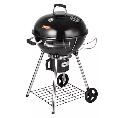 VEVOR 22 Inch Kettle Charcoal Grill BBQ Portable Grill Outdoor Barbecue Cooking • $154.99