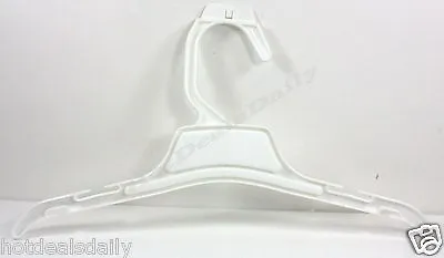 10 Pack Lot Delicate Wear Plastic Clothes Hanger With Tab Holders Bra Panty  • $5.97