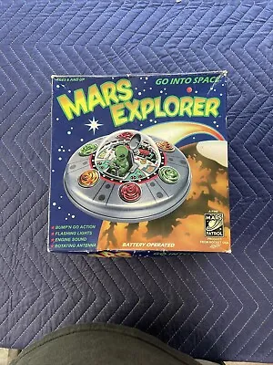 Vintage Mars Explorer Mars Patrol Rocket USA UFO In Box 1998 Made In Japan • $65