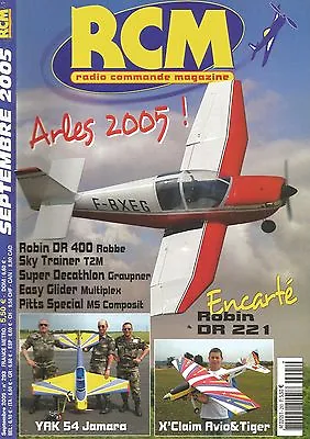 Rcm N°293 Plan: Robin Dr Zz1 / Yak 54 Jamara / X'claim Avio & Tiger / Sky Trainer • $5.40