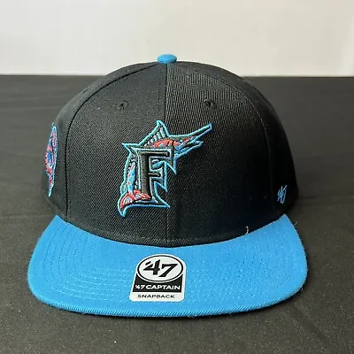 ‘47 MLB MIAMI MARLINS Snapback Hat Cap NEW • $34.99