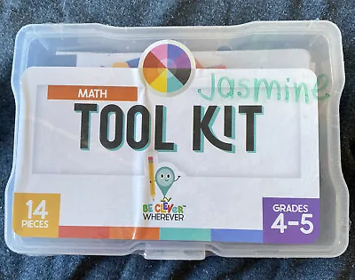 Be Clever Wherever Math Tool Kit Manipulative Grade 4-5 Homeschool • $4.99