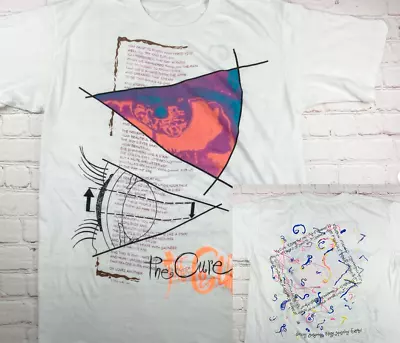 Vintage 1987 The Cure Kissing Tour T-Shirt Double Sides S-5Xl • $27.99