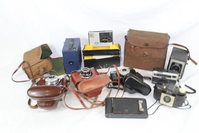 £0.99 • Buy F X10 Vintage Film Cameras Lot Inc. Kodak 77X, Dacora D101 Rapid Etc