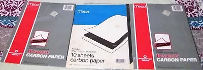 Lot Vintage 80's MEAD 30 Sheets Reusable CARBON PAPER Management Series FREE S/H • $19.99