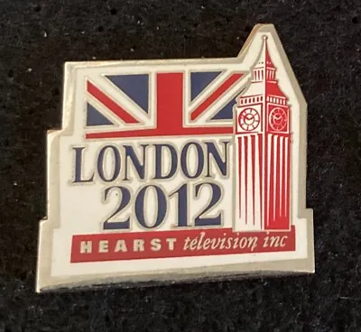 Hearst Television Big Ben Union Jack Flag 2012 London Olympic Tv Media Pin • $18