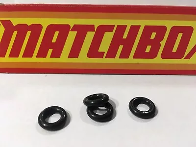 Matchbox Lesney Set Of 4 Replacement Tires For #75 Ferrari Or #41 GT40. • $6.95