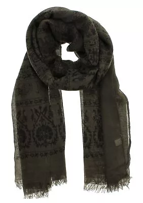 Zac's Alter Ego Long Lightweight Women's Elephant & Paisley Print Scarf • £5.69