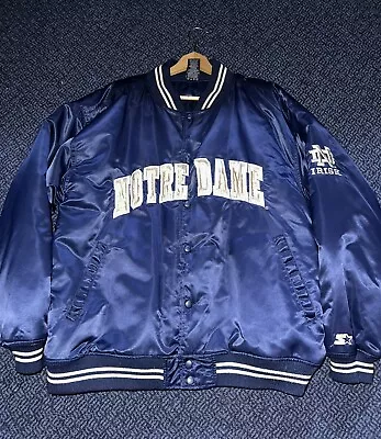 XL Notre Dame Starter Jacket • $35