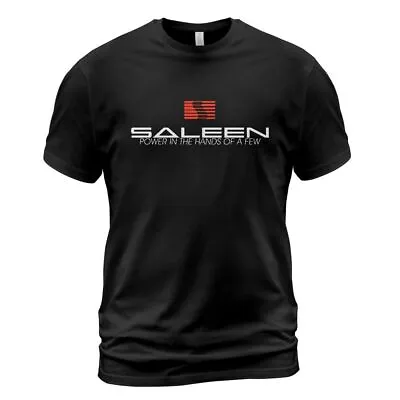 Saleen Performance Racing Logo Men's Black T-Shirt Size S To 5XL • $18.99