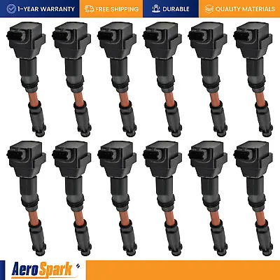 Ignition Coil For Mercedes-Benz CL600 S420 S600 E420 SL500 SL600 6.0L V12 UF795 • $186.55