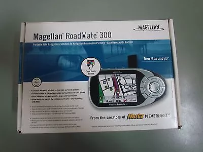 Magellan Roadmate 300 Gps Bundle Windshield Mount Power Adapter Ac Usb Discs • $33.99