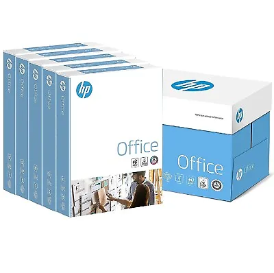 HP 80 Gsm A4 White Office Copier Paper Printer Copier 1 2 3 4 5 Reams 500 Sheets • £23.95