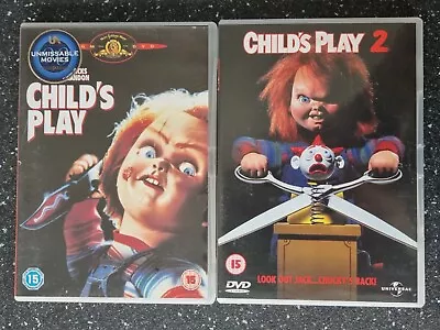 £4.99 • Buy CHILD'S PLAY / CHILD'S PLAY 2 (2 X DVD) Chucky - Jenny Agutter, Alex Vincent