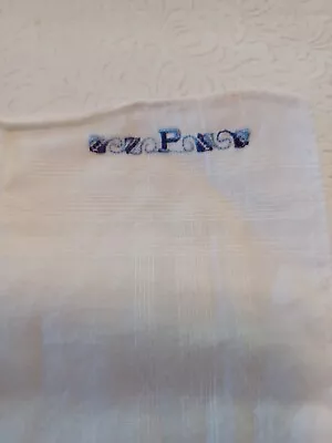 Mens Handkerchief Monogram P • $3