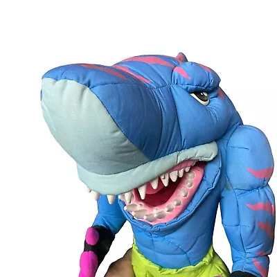 1996 Mattel Street Sharks Hand Puppet Full Body Plush • $359.99