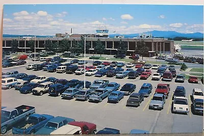 Vermont VT Burlington International Airport Green Mountains Postcard Old Vintage • $0.50