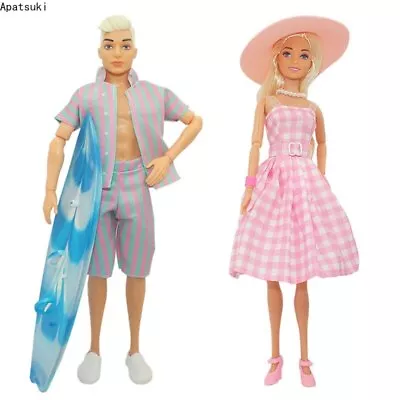 Movie Fashion Clothes Set For 11.5in. Girl Doll Outfits For Ken Boy Dolls 1/6 • £4.08