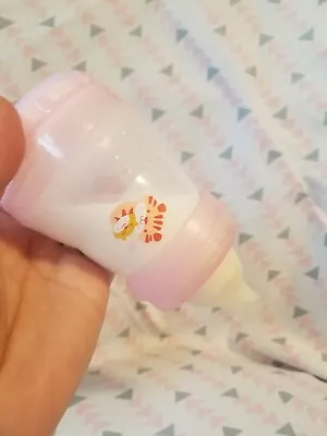 £8.77 • Buy Sealed Reborn Baby/ Baby Doll Bottle. New MAM Brand Baby Bottle Of Fake Milk❤
