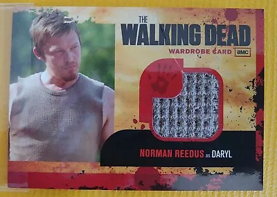 £101.17 • Buy Walking Dead Wardrobe Relic M11 Norman Reedus Daryl Dixon Season 1 2011 Costume