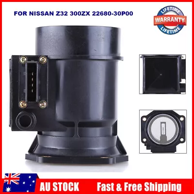 1pcs Black Afm Maf Air Flow Meter For Nissan Z32 300zx 22680-30p00 Replacement • $64.99