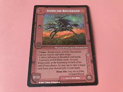 Indur The Ringwraith - The Lidless Eye - Middle Earth CCG - MECCG Card • $5.99