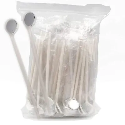 100pcs Disposable Dental Exam Mouth Mirrors Oral Dental Mirror Dental Instrument • $18.99