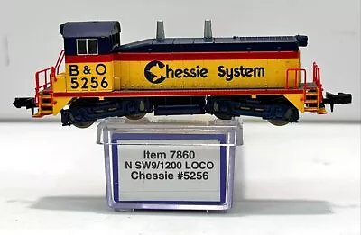 Life Like 7860 N B&O Chessie System SW9/1200 Diesel Locomotive #5256 LN/Box • $80.79