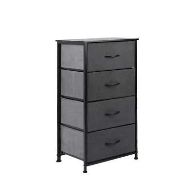 $69.99 • Buy Levede Storage Cabinet Tower Chest Of Drawers Dresser Tallboy 4 Drawer Bedside