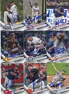 Mauricio Cabrera Signed 2017 Topps Rookie Card Auto • $9.01