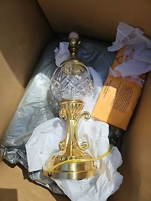 Waterford Crysal Lismore Table Lamp. 24 Inch. Open BOX.   • $100