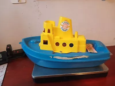 Vintage Tuggsy-Tug I Toot I Float 16  Toy Boat 1977 Empire Tarboro Blow Mold • $35