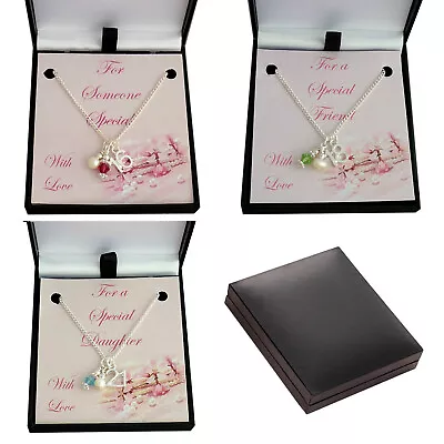 Birthstone Necklaces. Gift For 16th18th Or 21st Birthday For Someone Special. • £12.99