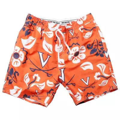 Men's University Of Virginia Cavaliers Swim Trunks Floral Swim Shorts • $59.95