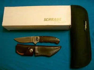 Nm Vintage Schrade D'holder Usa Custom Sdh01 Bruce Shaw Bear Knife Huntingknives • $599.99