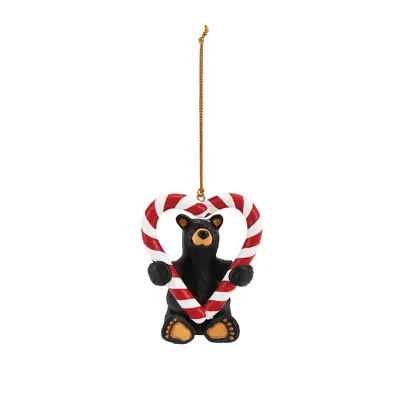 $11.50 • Buy Bearfoots Black Bear  Holiday Sweetheart  Christmas Ornament Collection