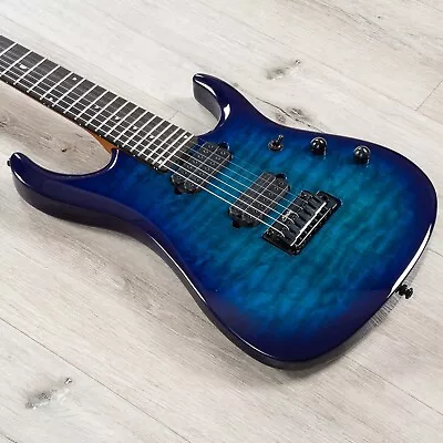 Sterling By Music Man Petrucci JP157 DiMarzio 7-String Guitar Cerulean Paradise • $1399.99