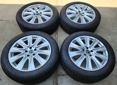 18  S550 S600 S500 S65 S63 S Cl Mercedes Oem Factory Original Wheels Tires Senso • $1196