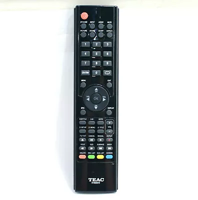 TEAC TV Remote Control 0118020315 - Tested & Cleaned! In Good Condition • $29.95