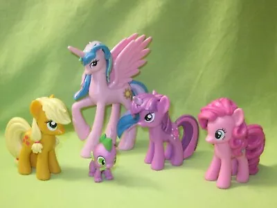 My Little Pony G4 FiM 2010 Original Series COLLECTOR SET 5 Vinyl Figures LOT • $19.99