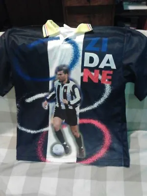 ZIDANE Soccer /football Poster Shirt/jersy  read Description • $38