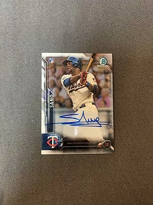 2016 Bowman Chrome Miguel Sano Rookie Auto • $17