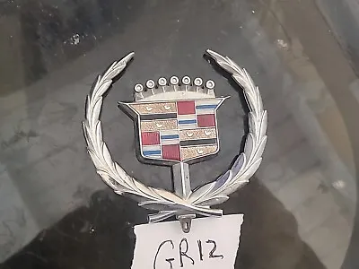 Vintage Wide Wreath Cadillac Hood Ornament Topper Piece Oem Gm Bin Gr12 • $29.99