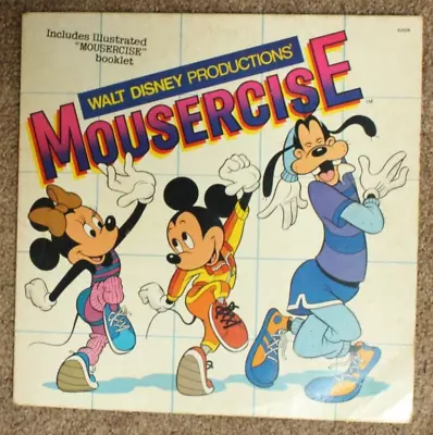 Mousercise - Walt Disney Productions - Vinyl • $29.99