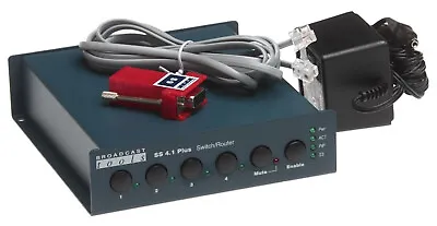 Broadcast Tools SS4.1 Plus Broadcast Automation Audio Switcher & Silence Sensor • $313.50