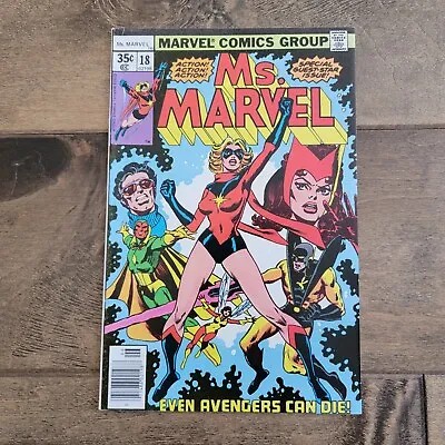 Ms. Marvel #18 FN 6.0 1978 1st Full App. Mystique • $63.75