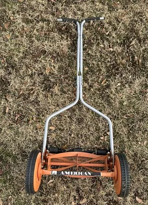 American Lawn Mower - 14-Inch 4-Blade Push Reel Lawn Mower • $45